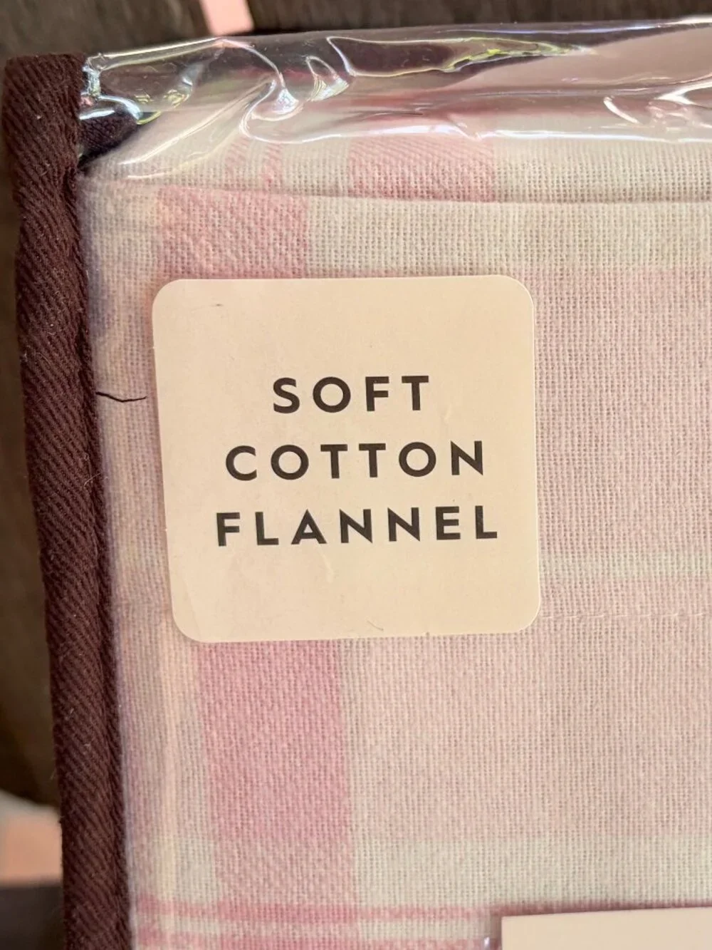 NEW Laura Ashley Queen Size MULHOLLAND PINK PLAID Cotton Flannel Sheet Set